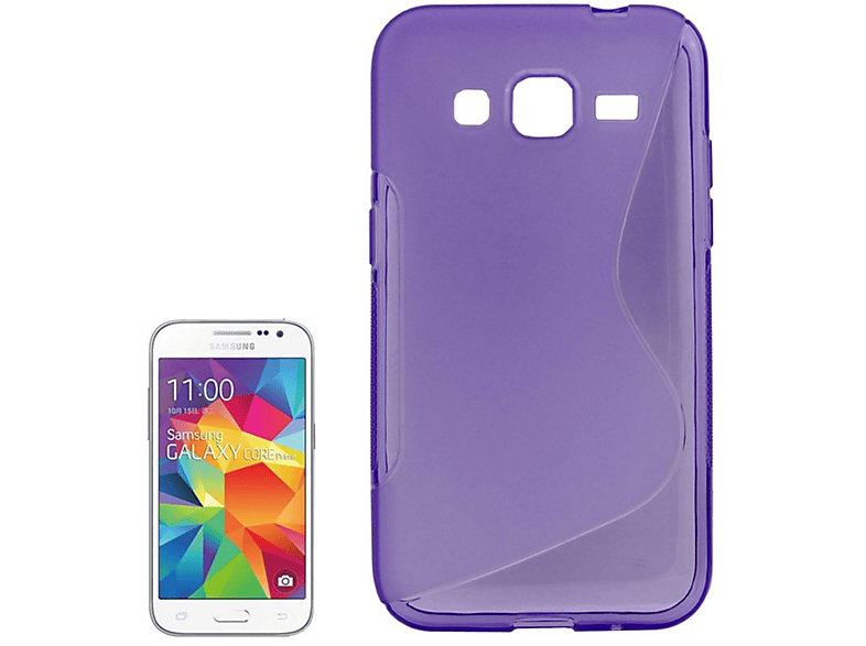 Backcover, Core DESIGN Samsung, Prime, Schutzhülle, Galaxy KÖNIG Violett