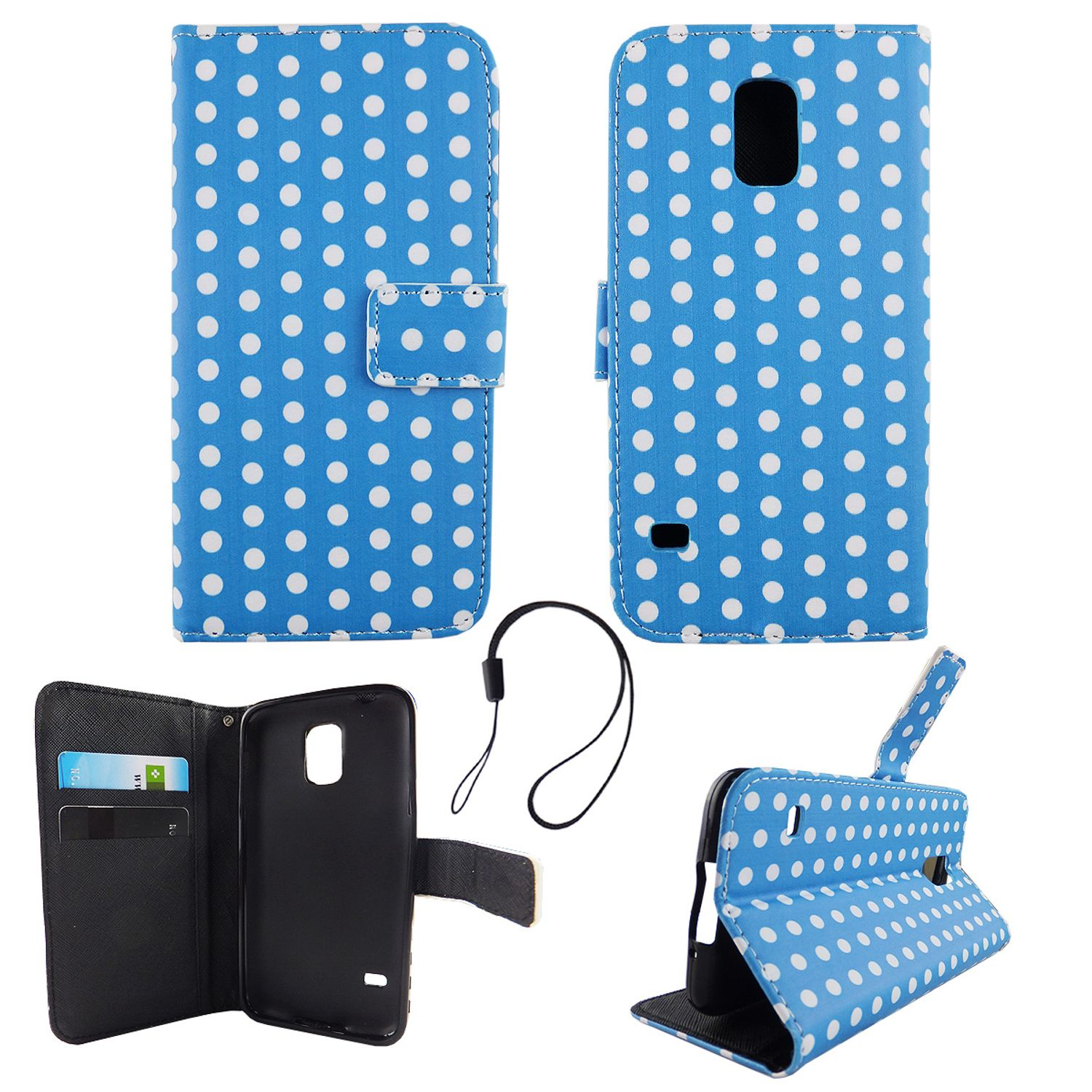 Neo, DESIGN Backcover, Blau S5 / KÖNIG Samsung, Galaxy S5 Schutzhülle,