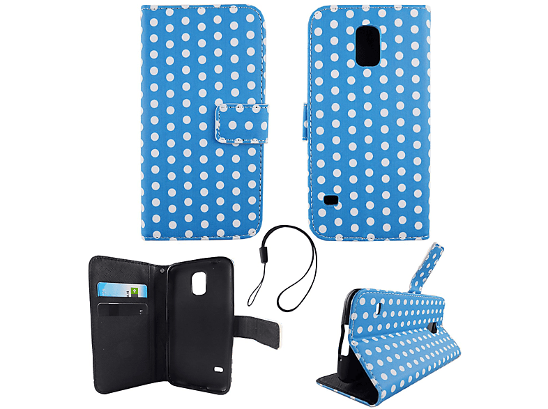 Blau Samsung, S5 Neo, Schutzhülle, Galaxy DESIGN S5 Backcover, KÖNIG /