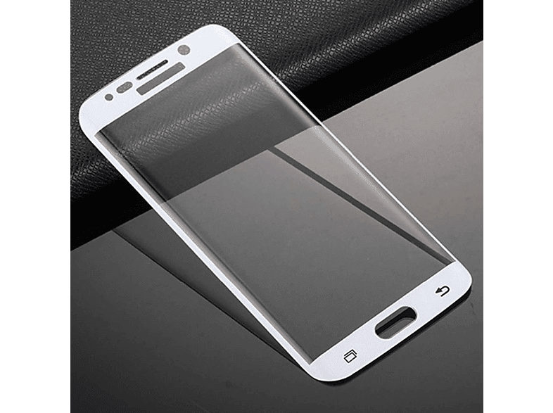 DESIGN Schutzhülle, Samsung, Edge, Backcover, Weiß Galaxy S6 KÖNIG