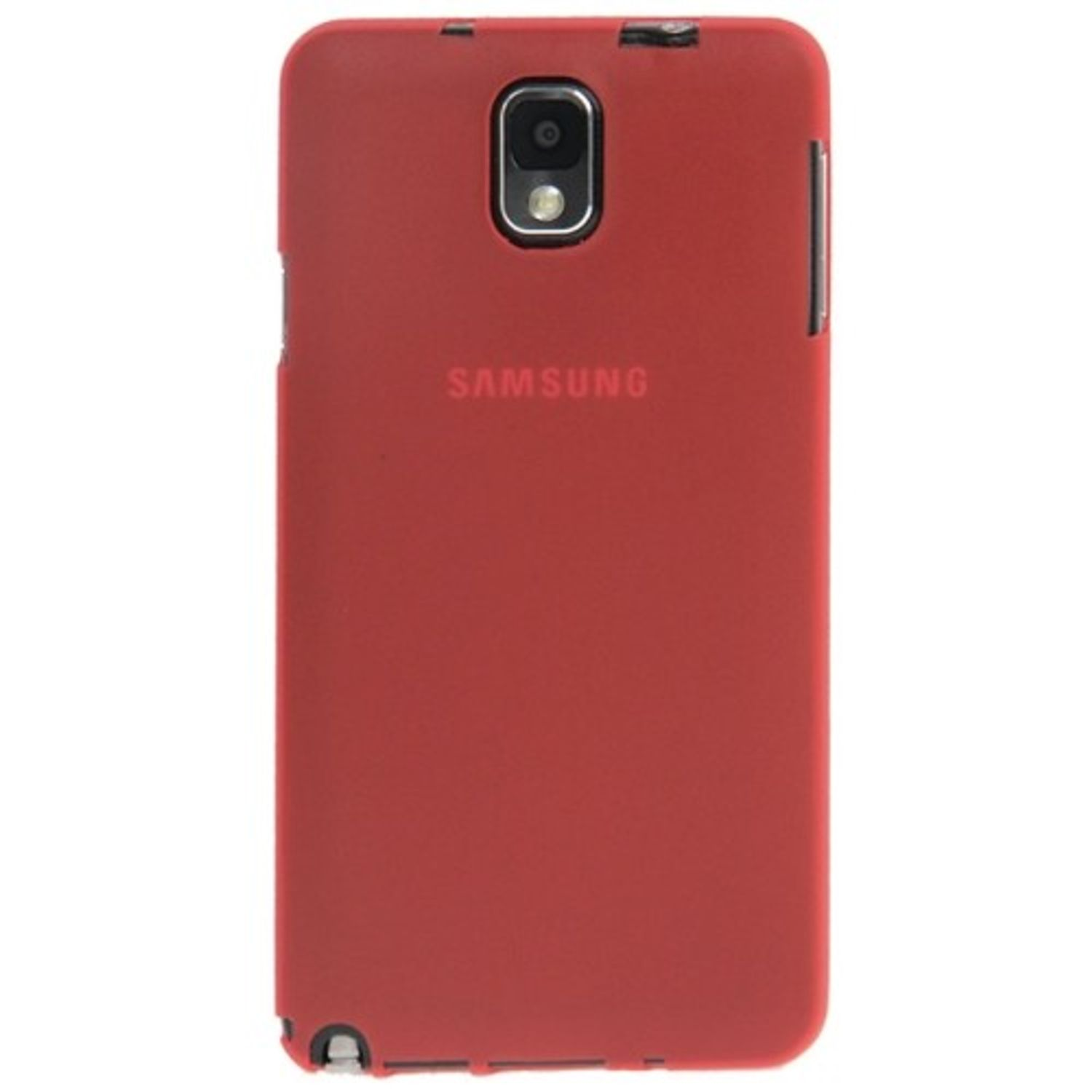3, Rot KÖNIG Schutzhülle, Galaxy DESIGN Note Backcover, Samsung,
