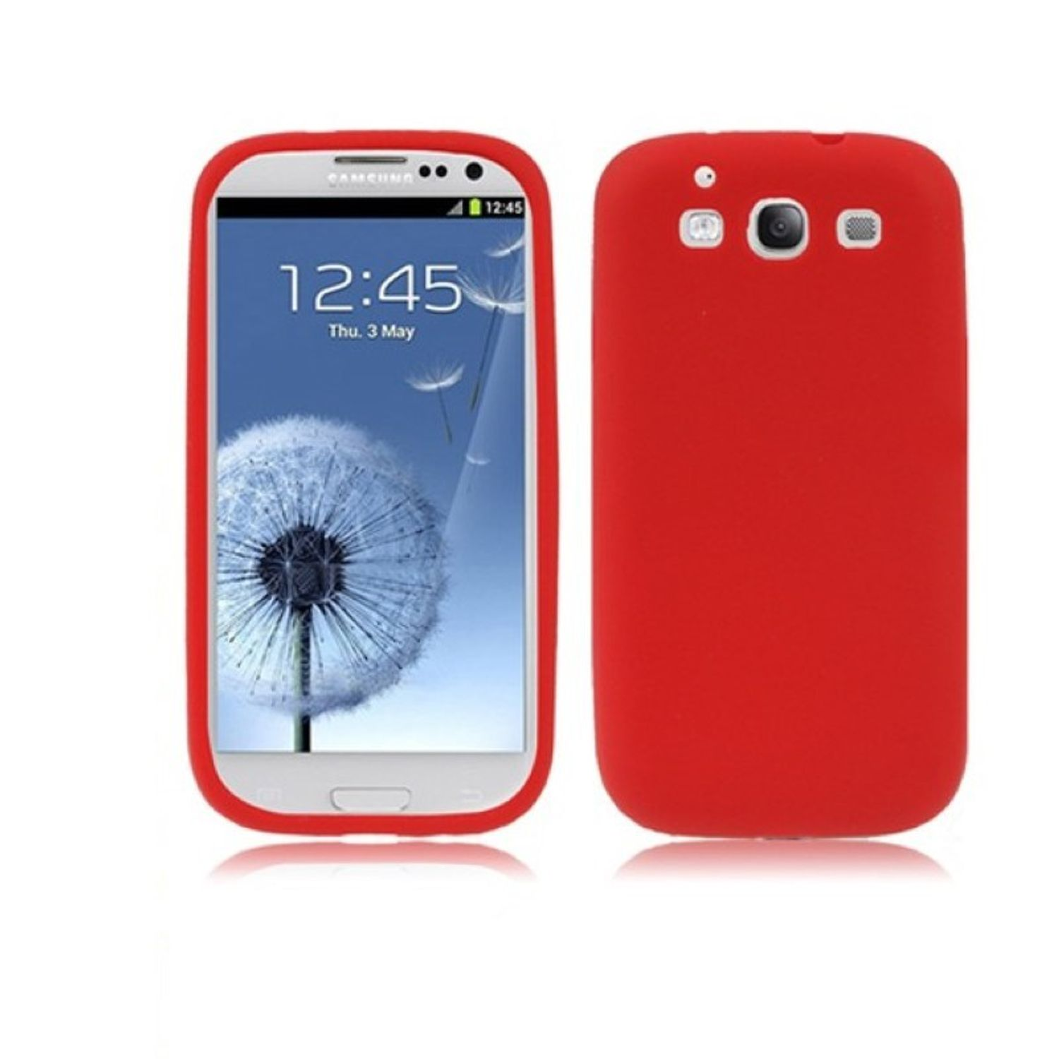 Schutzhülle, Backcover, S3 S3 NEO, Galaxy Samsung, / KÖNIG Rot DESIGN