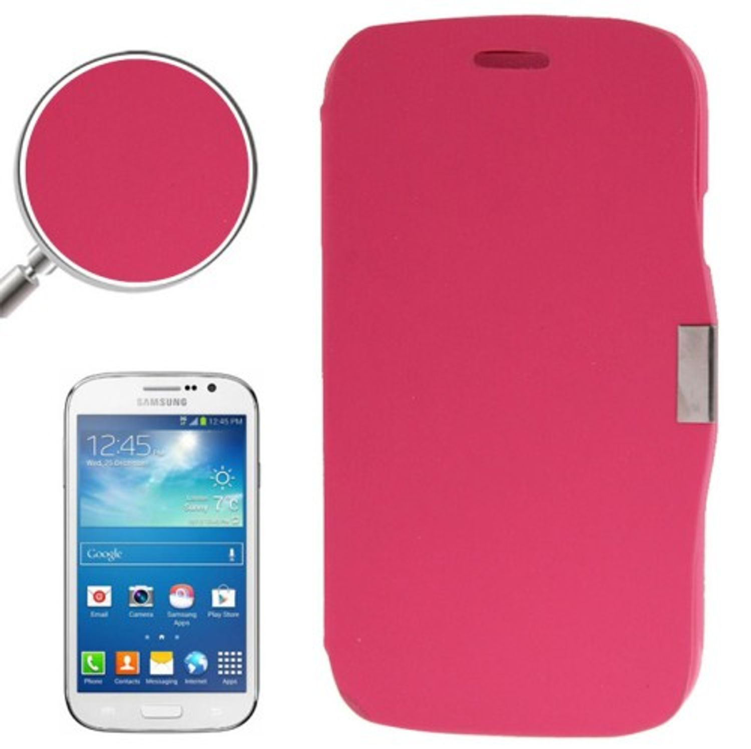 Rosa Galaxy Samsung, Backcover, Grand KÖNIG Duos, DESIGN Schutzhülle,