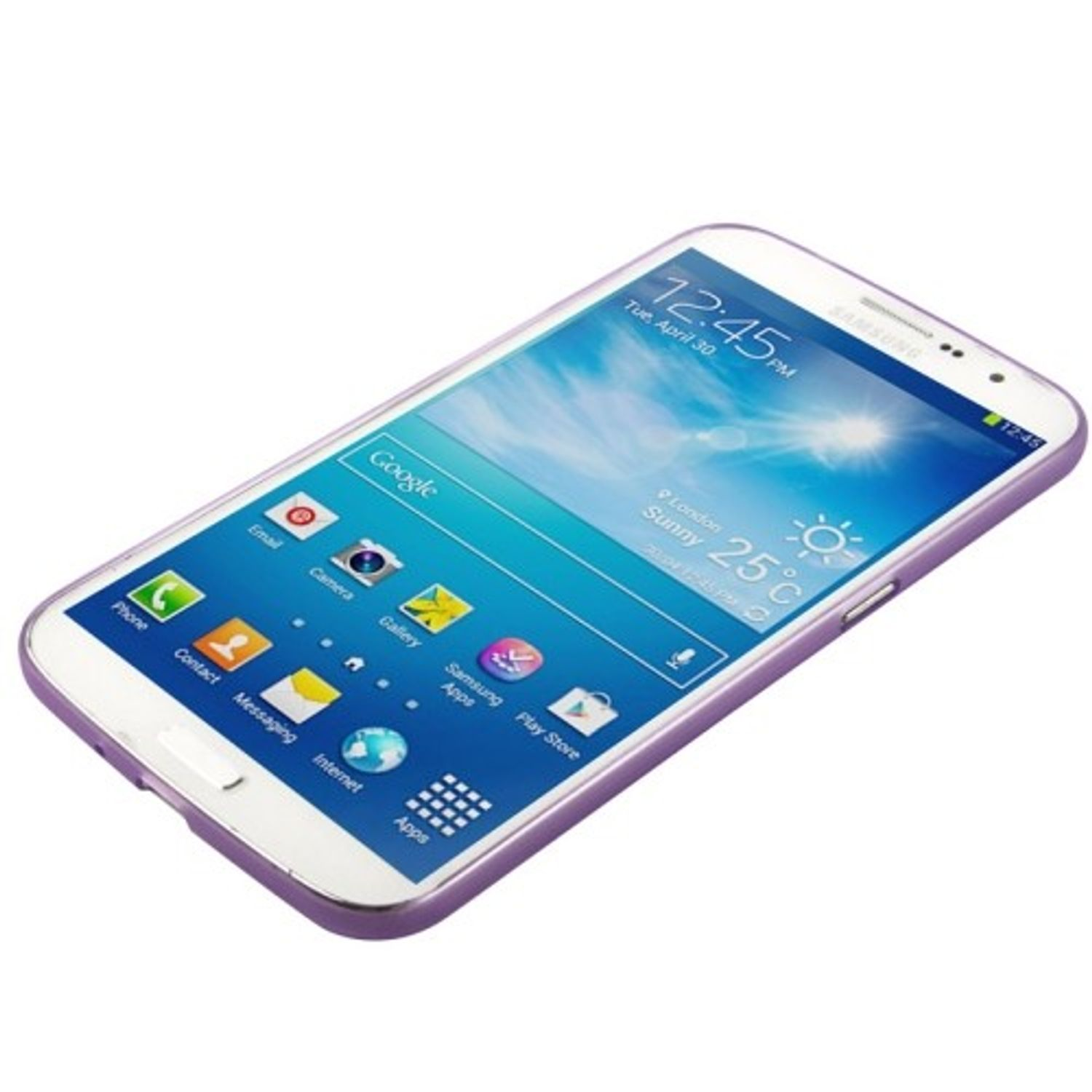 Schutzhülle, Violett 6.3 Backcover, i9200/i9205, Galaxy DESIGN Mega KÖNIG Samsung,