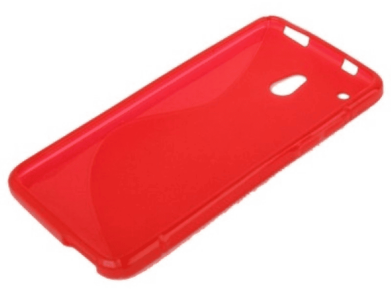 Mini, Rot DESIGN HTC, One Handyhülle, KÖNIG Backcover,
