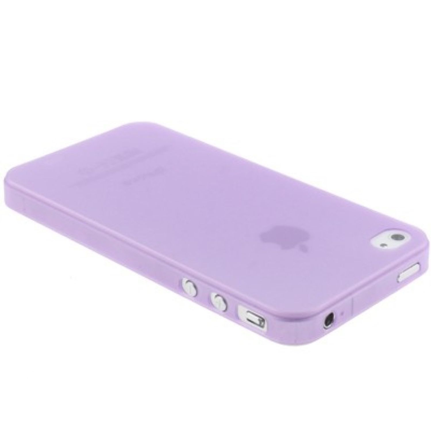 Handyhülle, DESIGN Backcover, 4s, iPhone KÖNIG 4 Violett / Apple,