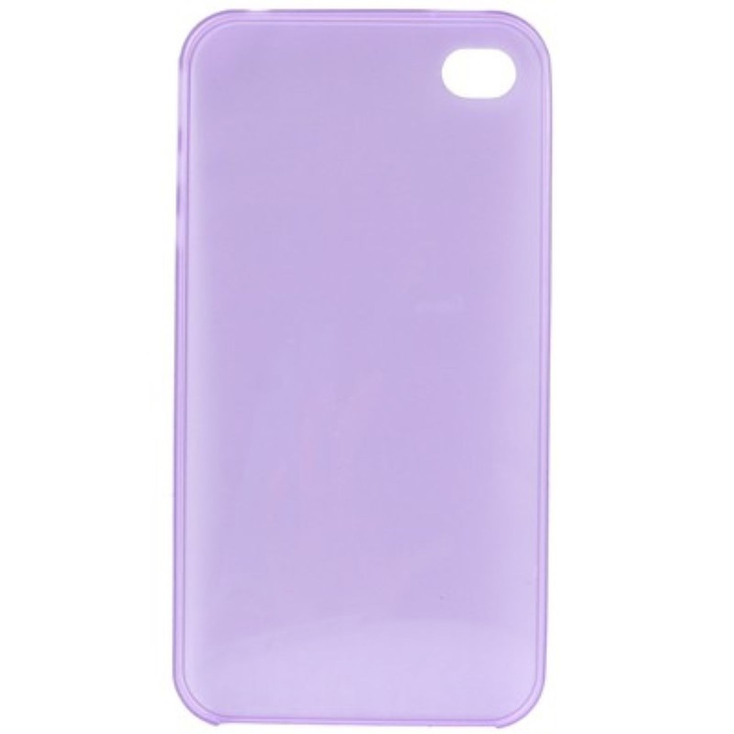 KÖNIG DESIGN Handyhülle, / Backcover, Violett Apple, iPhone 4 4s