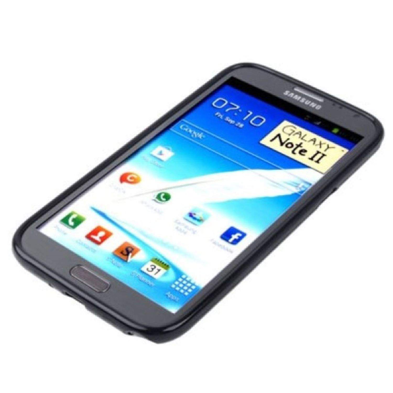 KÖNIG Galaxy DESIGN 2 Note N7100, Backcover, Schutzhülle, Schwarz Samsung,