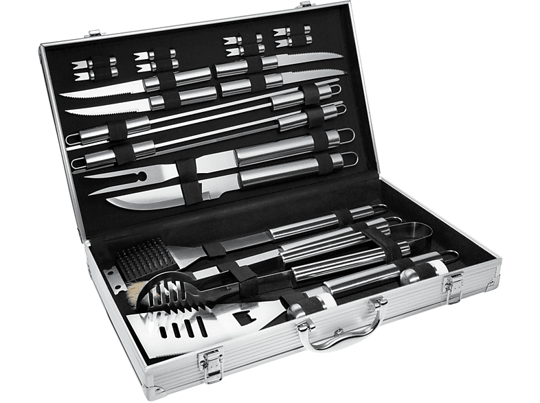 TECTAKE Grillbesteck-Set