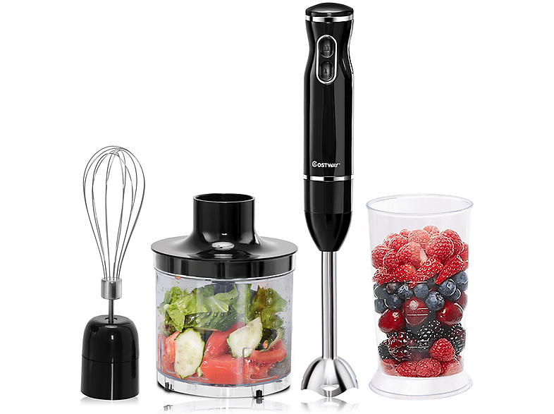 Handmixer Testsieger 2024 CARRERA Stabmixer [10 Geschwindigkeiten] Pürierstab - Hand Pürierstab Testsieger 2025