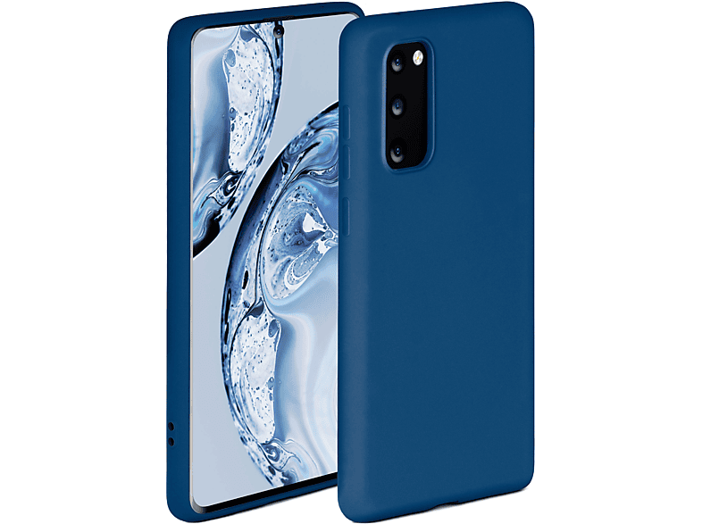 ONEFLOW Soft Case, Backcover, 5G, FE S20 Galaxy Samsung, Horizontblau