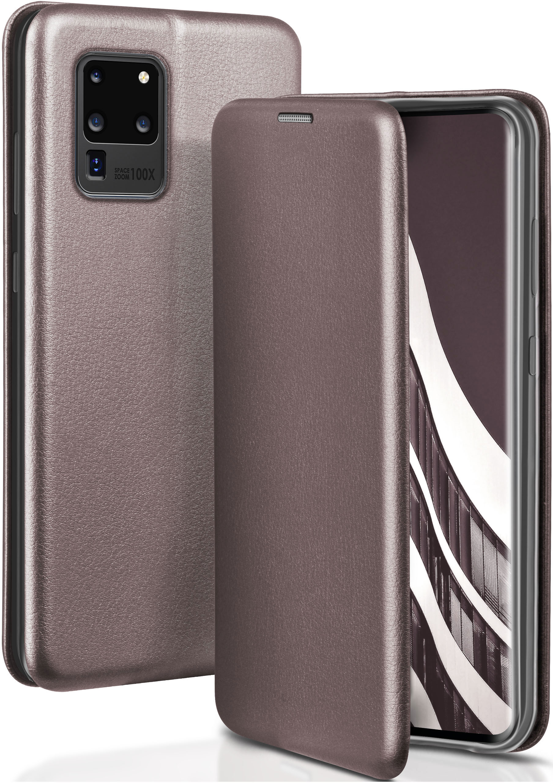 ONEFLOW Business Cover, Flip Case, Grey / Galaxy S20 - Skyscraper 5G, Samsung, Ultra