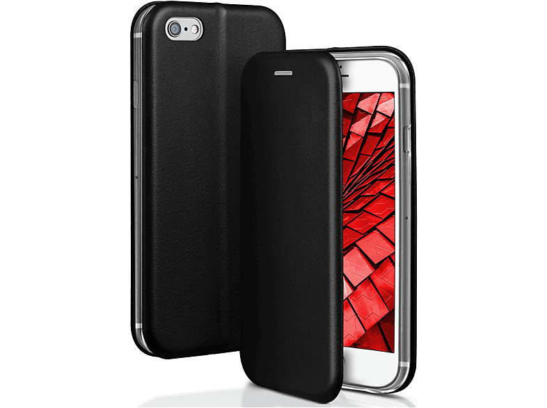 ONEFLOW Business Case, Cover, iPhone 6s Tuxedo - 6, Black iPhone Apple, Flip 