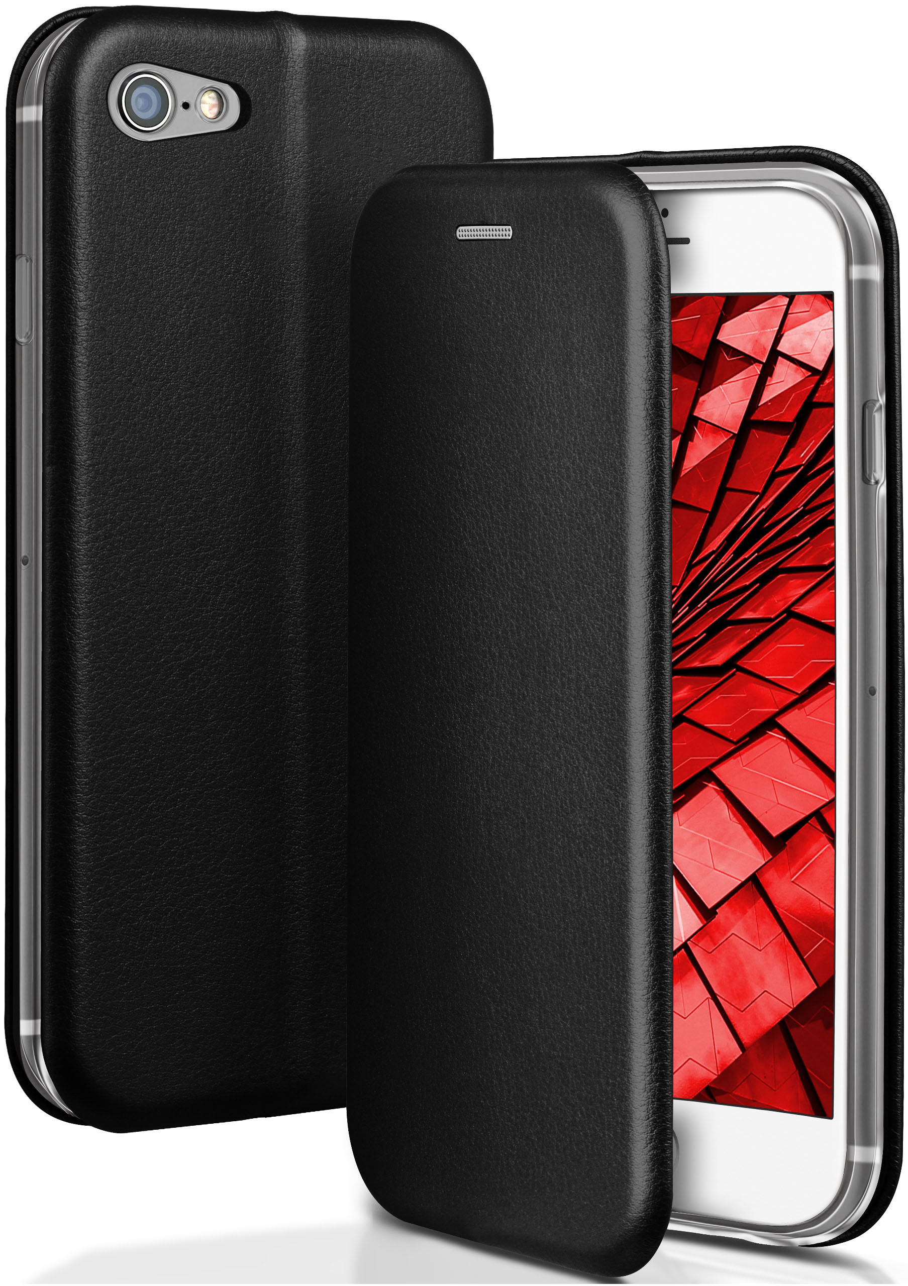 Black - Apple, 8, 7 Case, Flip iPhone Cover, ONEFLOW iPhone / Business Tuxedo