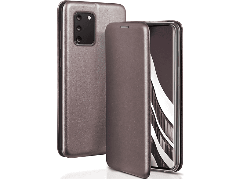 Case, Cover, ONEFLOW S20 Samsung, 5G, Business - S20 / Skyscraper Galaxy Flip Grey