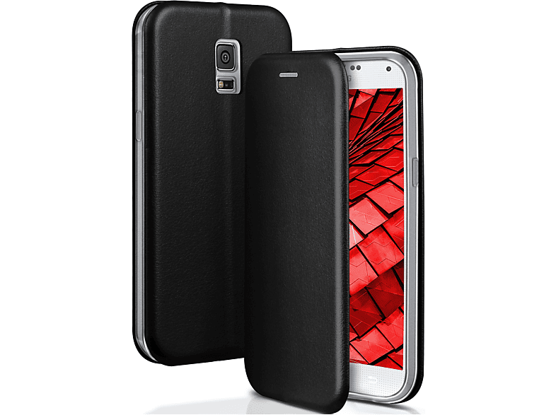 Samsung, / ONEFLOW - Black Business S5 Case, Galaxy Flip Neo, S5 Cover, Tuxedo