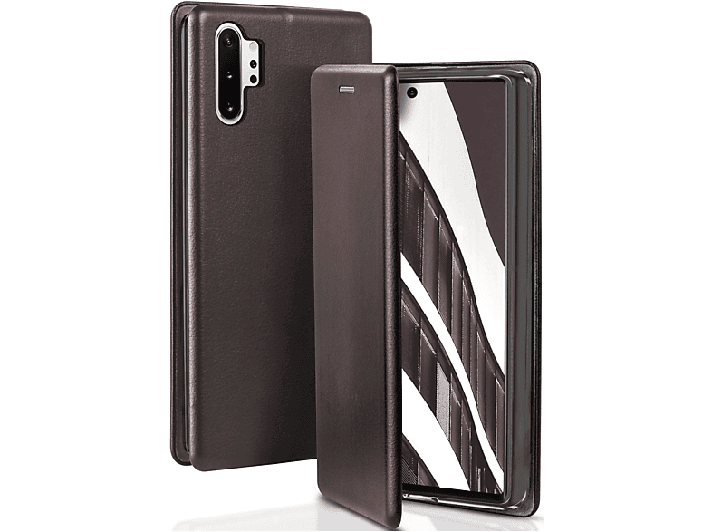ONEFLOW Business Case, Grey Flip Note10 Skyscraper Plus - (4G/5G), Cover, Samsung
