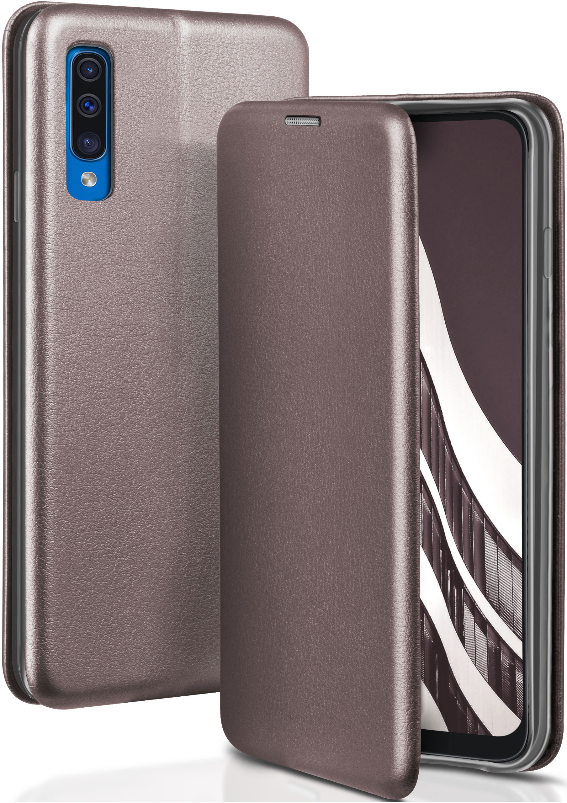 ONEFLOW Business Case, / Galaxy Flip - Cover, A50 Grey A30s, Skyscraper Samsung