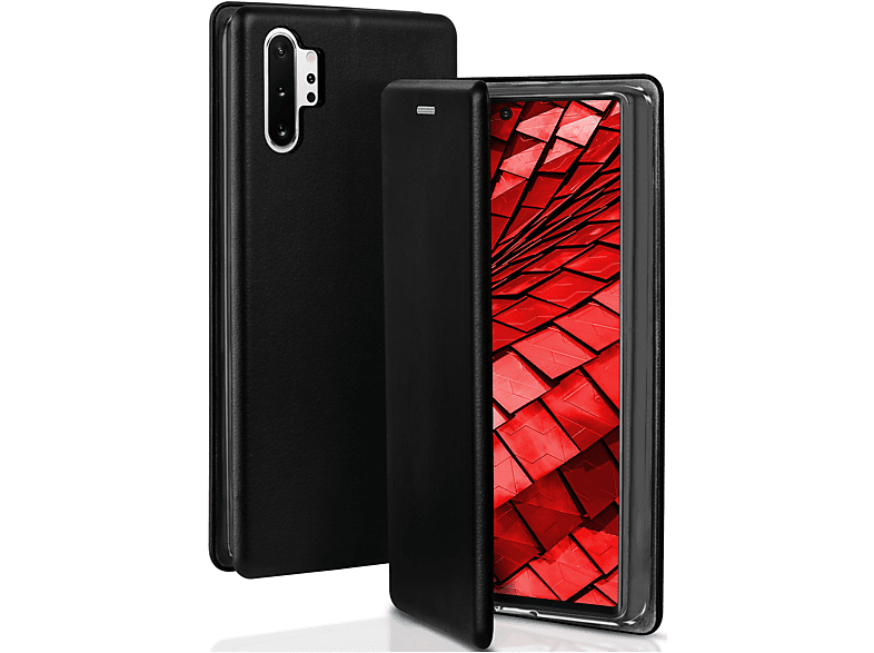 ONEFLOW Business Case, Flip Cover, Samsung, Note10 Plus (4G/5G), Tuxedo - Black