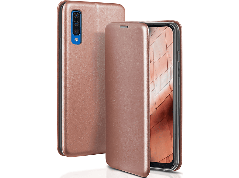 ONEFLOW Business Cover, Flip - Seasons Case, / Rosé Samsung, Galaxy A30s, A50