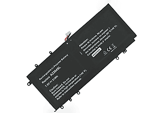 MOBILOTEC Akku kompatibel mit HP Chromebook 14-Q070NR Li-Pol Akku, Li-Pol, 7.5 Volt, 6750 mAh