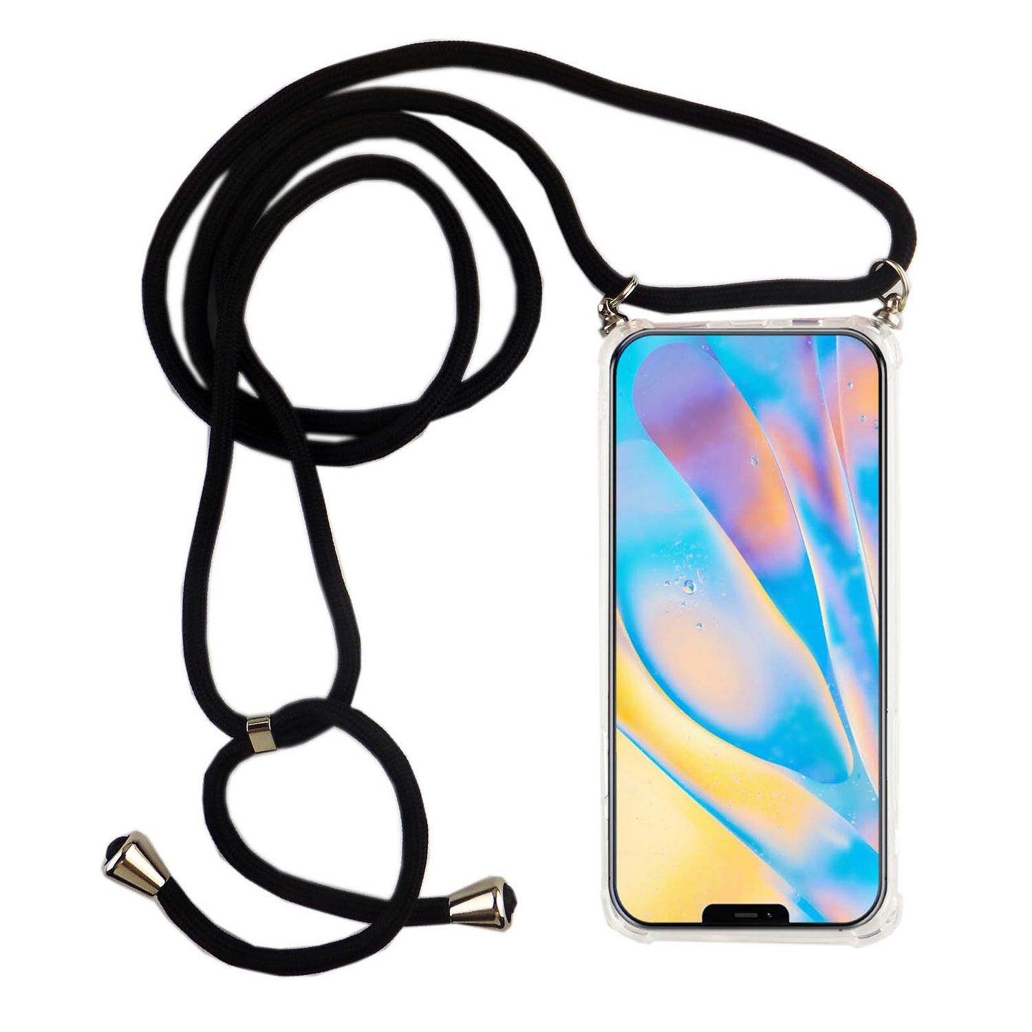 Apple, iPhone DESIGN Mini, Umhängetasche, KÖNIG Schutzhülle, Transparent 12