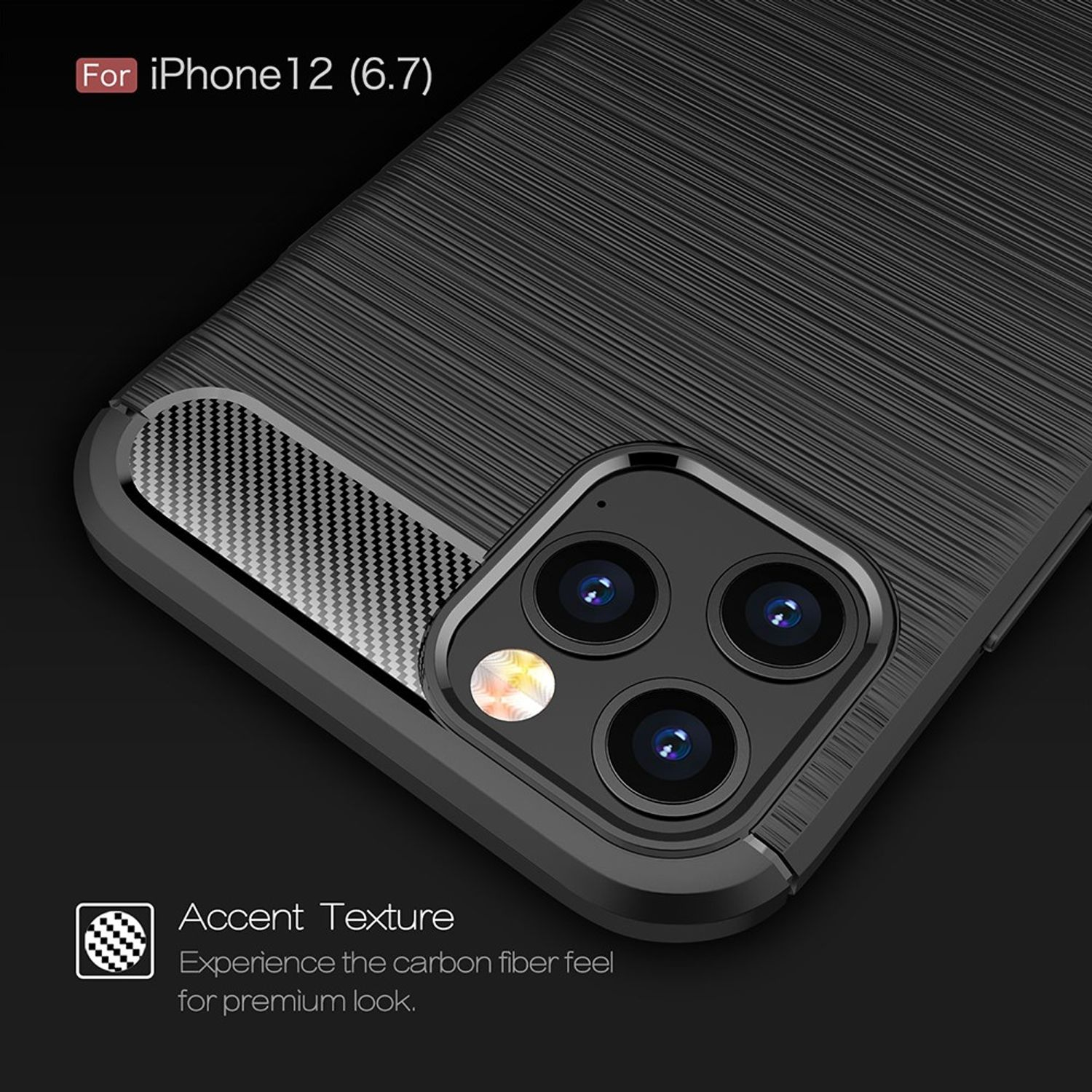 KÖNIG DESIGN Schutzhülle, Apple, iPhone Pro 12 Blau Max, Backcover
