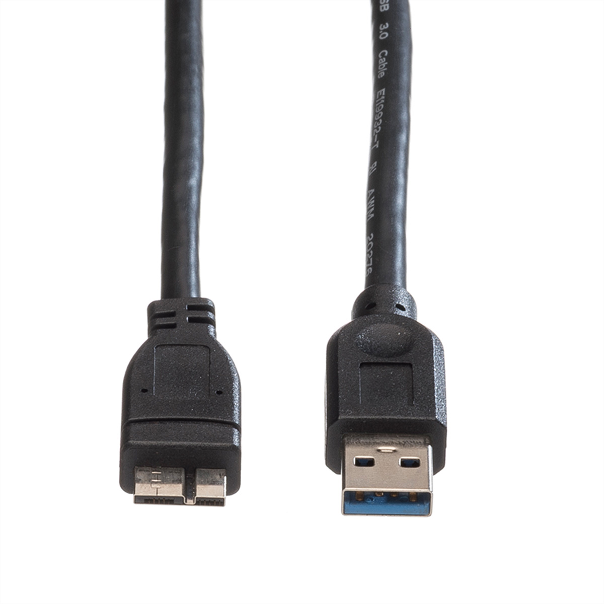 A ROLINE Kabel, Micro 3.2 Gen Kabel USB 3.2 B - Micro ST USB 1 ST