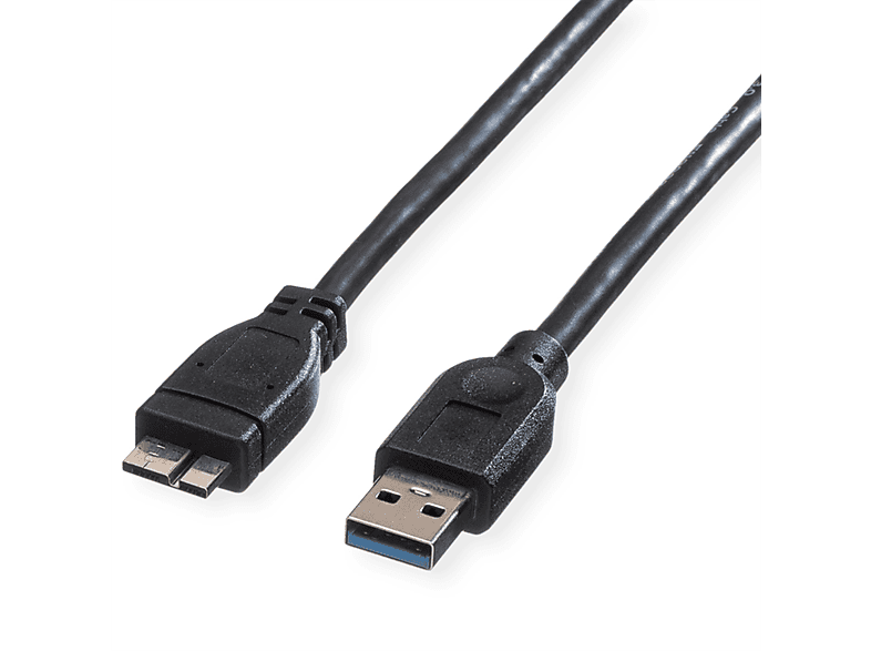 ROLINE USB 3.2 Kabel Kabel, Micro Micro 1 A USB - Gen ST 3.2 A ST