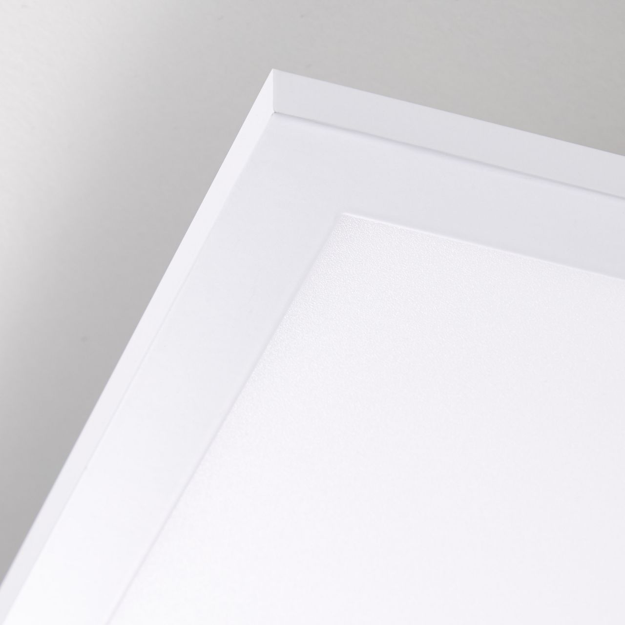 Deckenaufbau-Paneel BRILLIANT Buffi Lampe 40x40cm weiß/kaltweiß LED