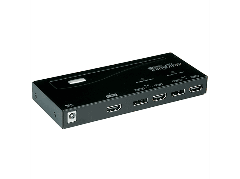 ROLINE Switch, 2fach DP-Video-Switch HDMI/DisplayPort