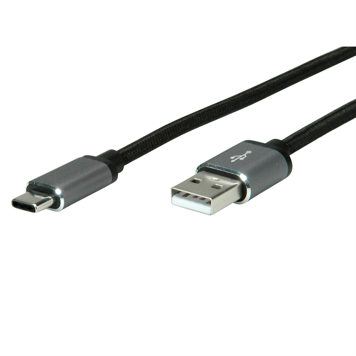ROLINE Cavo USB 2.0 Tipo A-Maschio A Tipo A-Maschio, 0,8 Metri, Bianco, Per Periferiche E Collegamenti