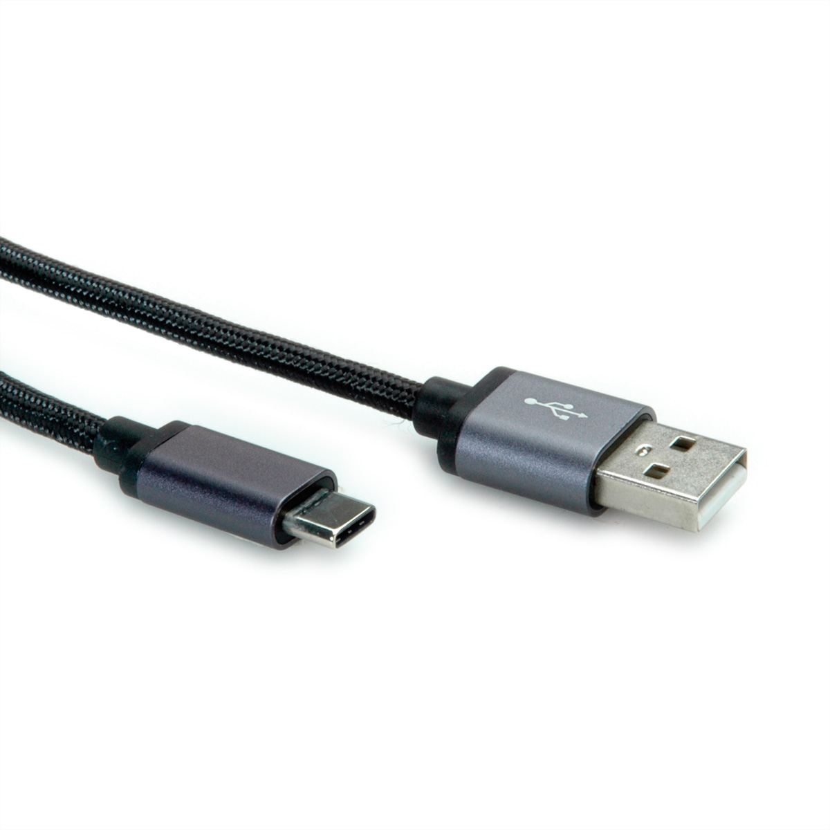 Typ Kabel 2.0 USB ST/ST A, Typ C USB Kabel, - 2.0 ROLINE