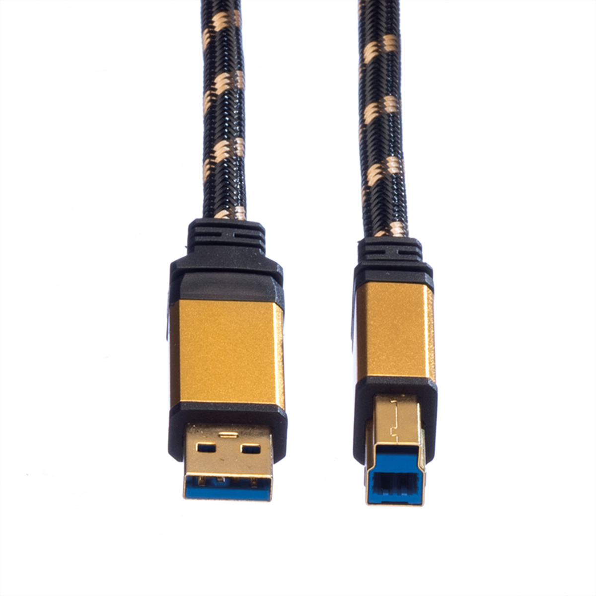 Kabel Kabel, Typ USB A-B USB 1 3.2 ROLINE 3.2 Gen GOLD