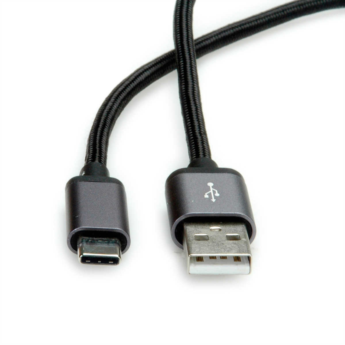 ROLINE USB 2.0 USB Typ C Kabel, - Typ A, Kabel 2.0 ST/ST