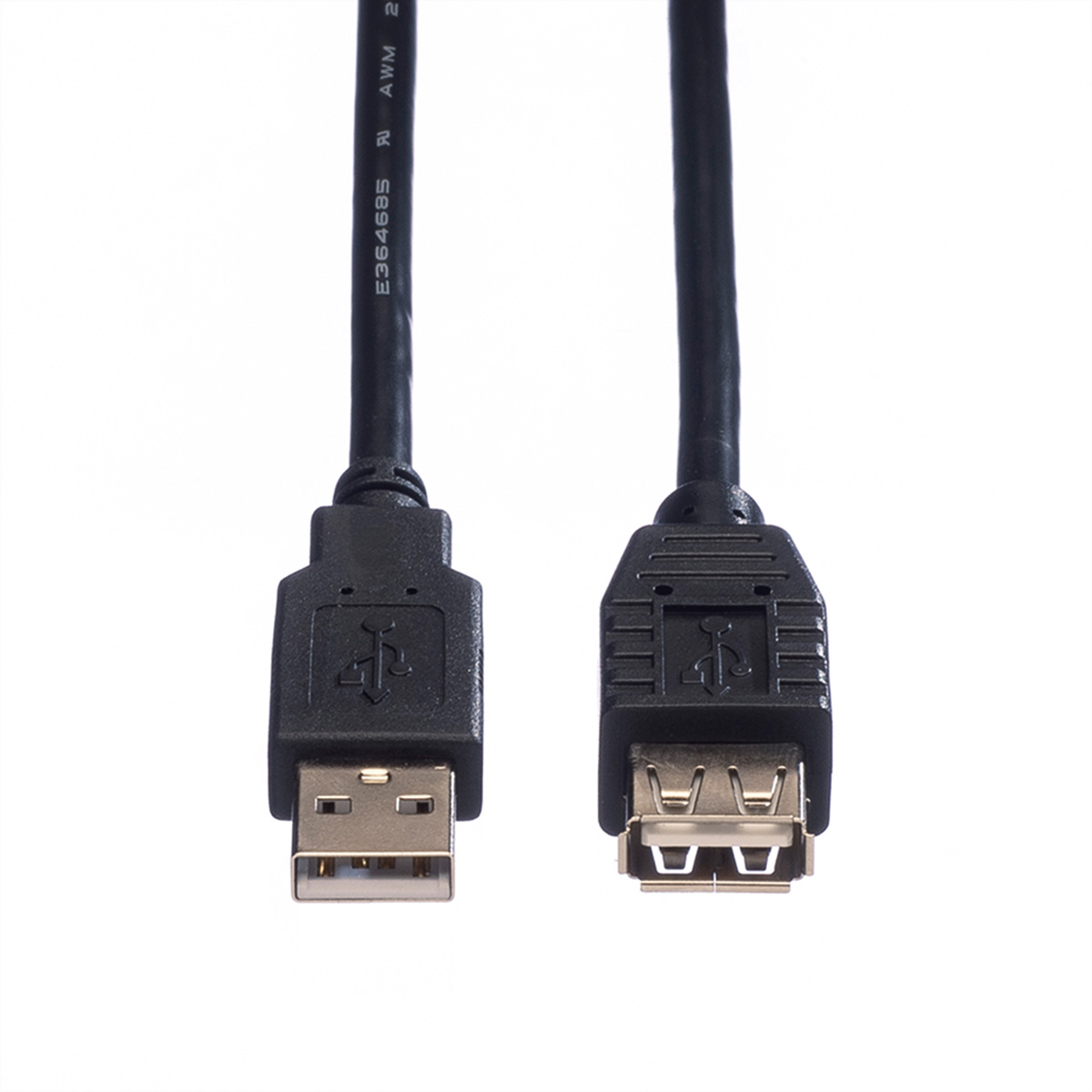 ROLINE USB 2.0 Kabel USB Verlängerungskabel 2.0