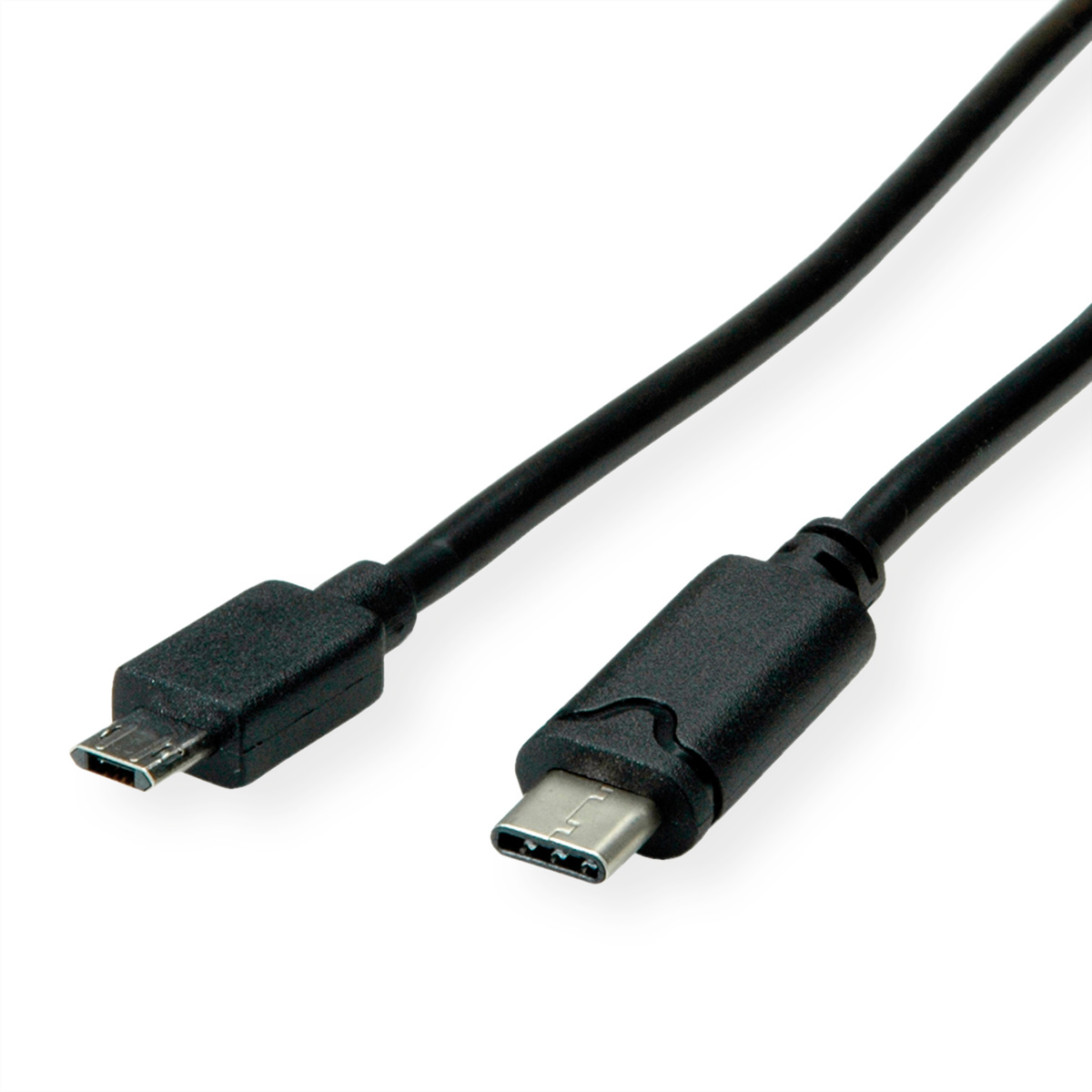 2.0 2.0 USB ROLINE ST (reversibel) Micro C Typ USB ST Kabel - Micro B Kabel,