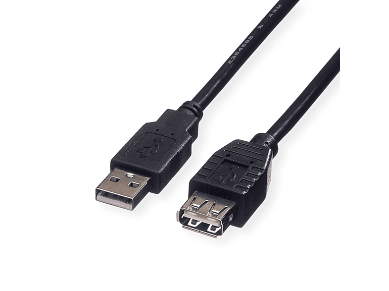 ROLINE USB 2.0 Kabel USB 2.0 Verlängerungskabel