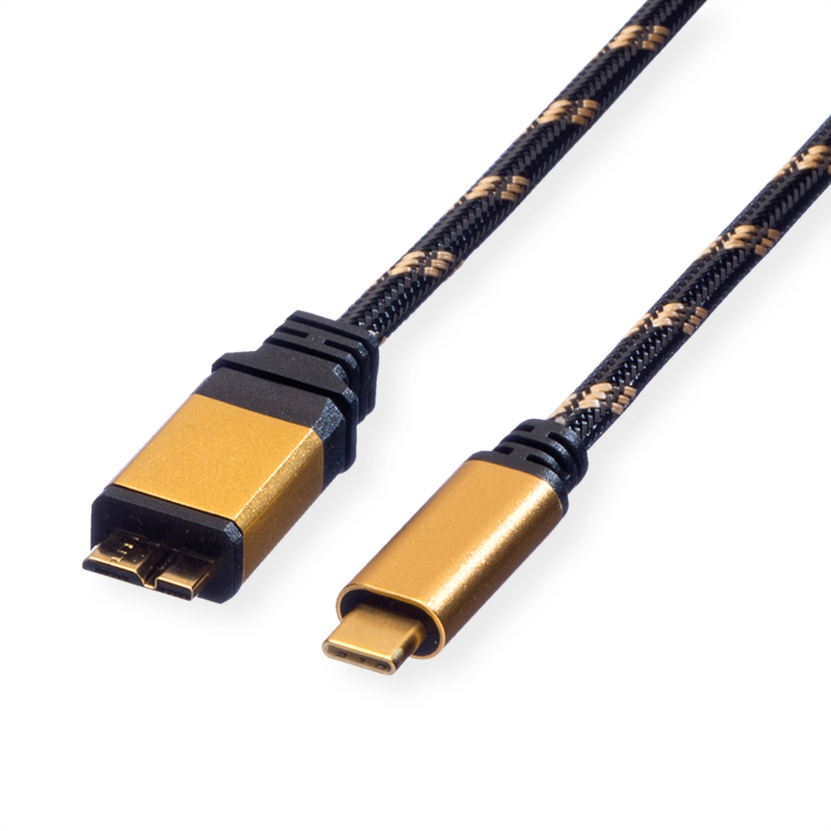 1 B, Gen GOLD USB 3.2 ST/ST Kabel, 3.2 Kabel USB C-Micro ROLINE