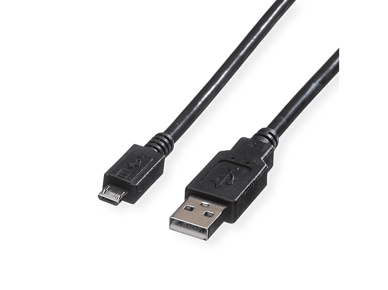 Kabel 2.0 ROLINE USB Kabel 2.0 Micro USB