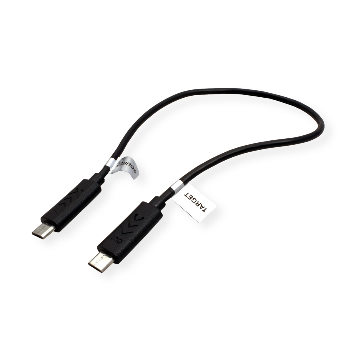 ROLINE USB 2.0 B, ST/ST Micro Ladekabel, USB B - Micro Ladekabel