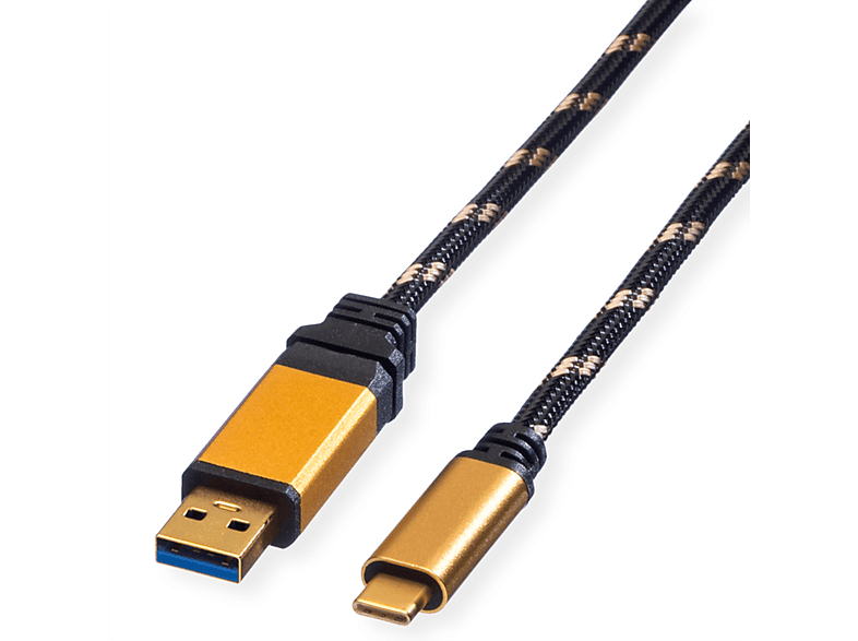 ROLINE GOLD USB 3.2 Gen 1 Kabel, A-C, ST/ST USB 3.2 Kabel
