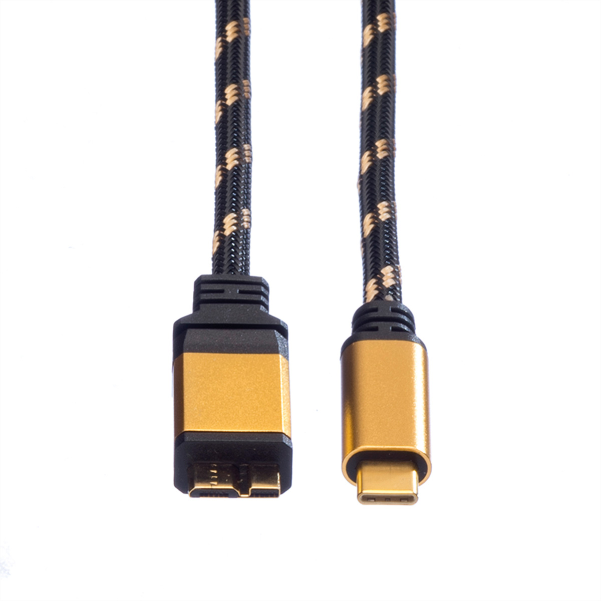 ROLINE GOLD USB 3.2 ST/ST C-Micro Kabel Gen 1 B, Kabel, 3.2 USB