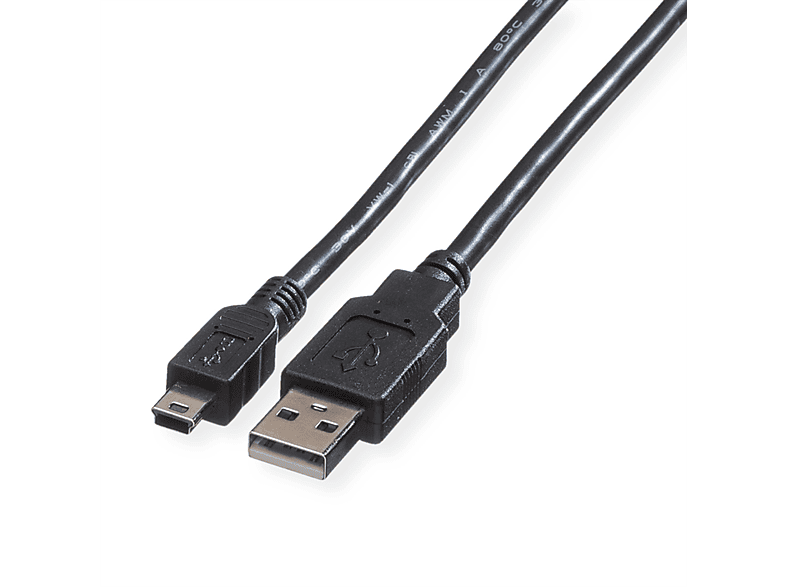 ROLINE USB 2.0 Kabel 2.0 Kabel Mini USB