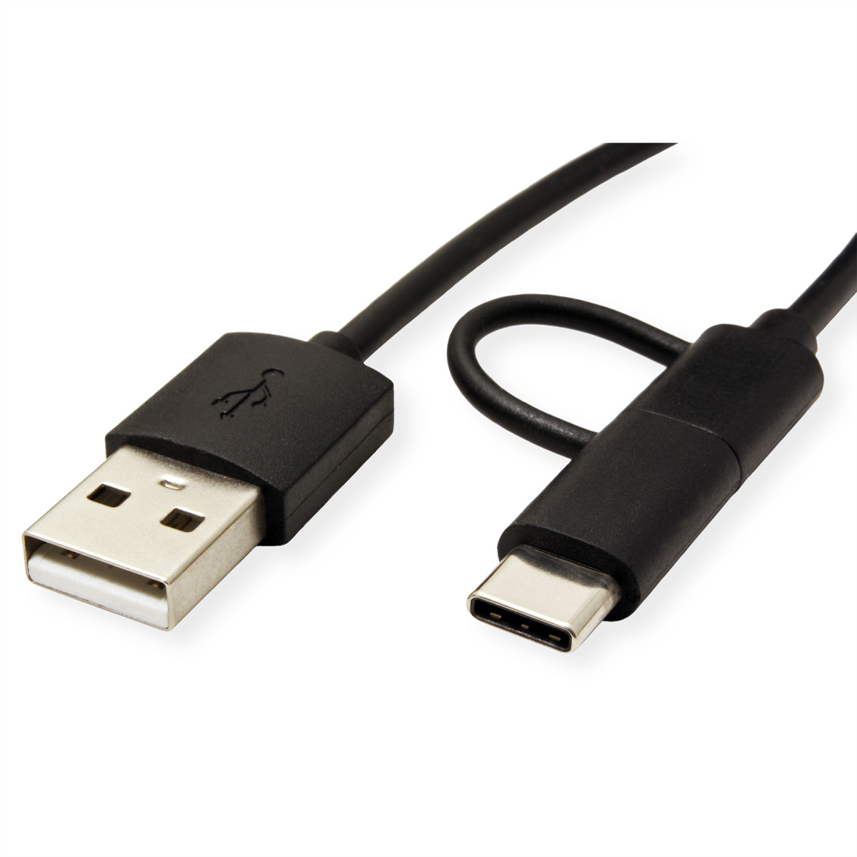ROLINE USB 2.0 Sync- / Typ Micro Kabel C USB B A Typ Ladekabel & 2.0 