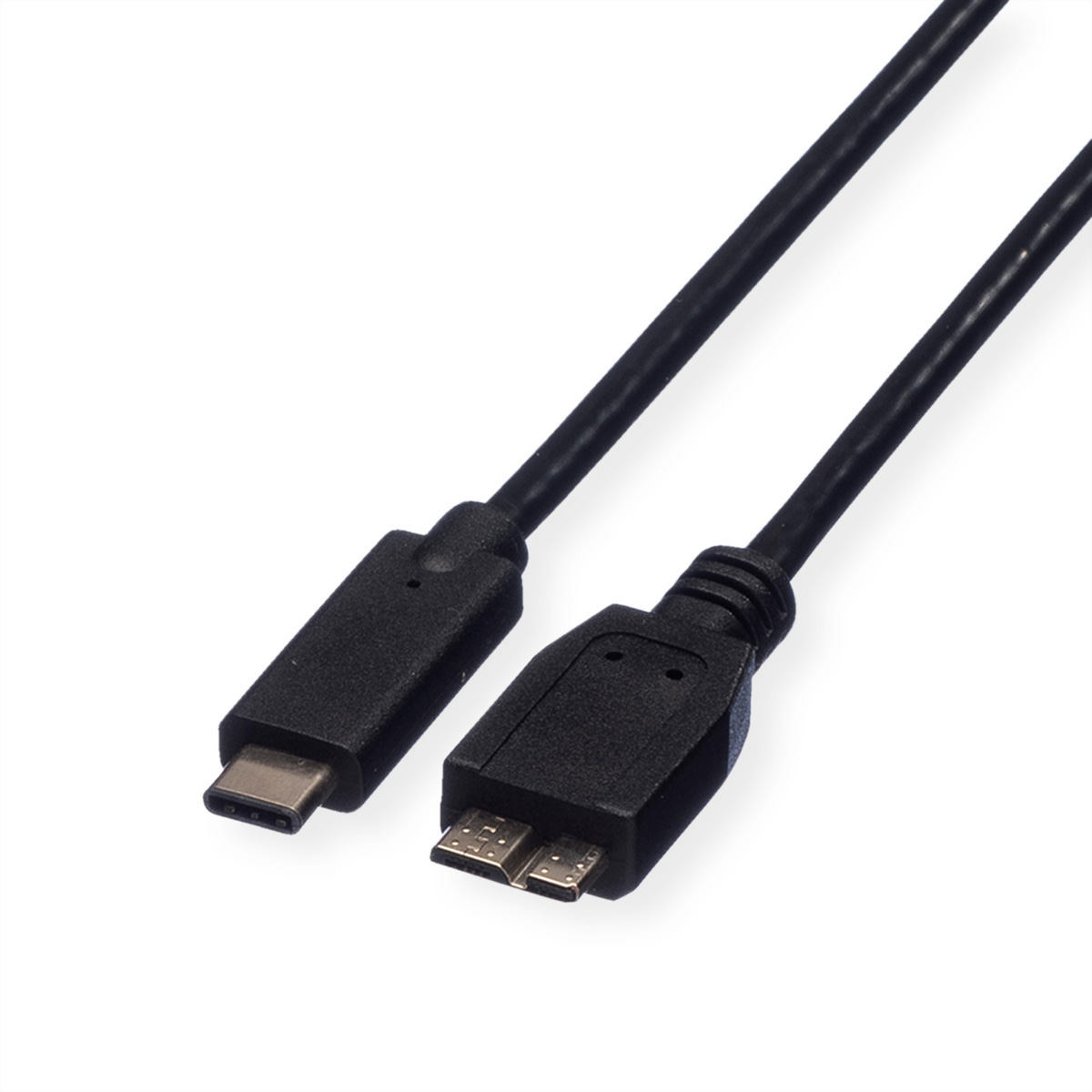 ROLINE USB 3.2 Kabel, USB C-Micro 3.2 1 Kabel ST/ST B, Gen