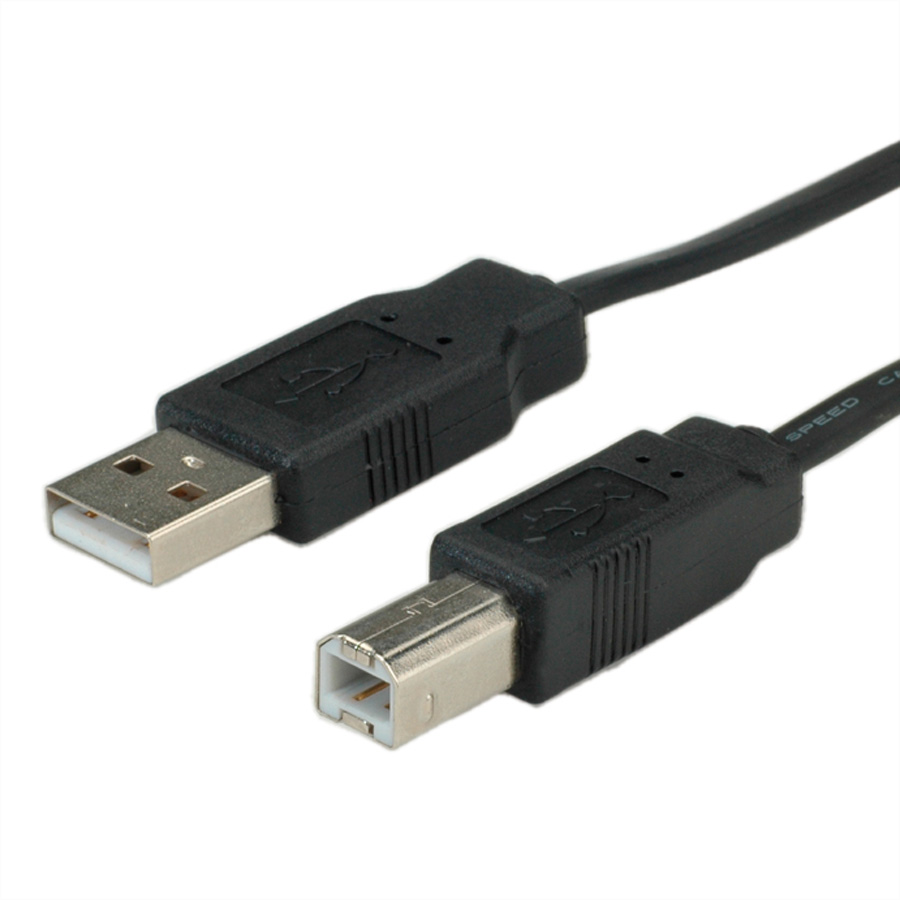 Notebook-Flachkabel 2.0 2.0 USB USB ROLINE Kabel