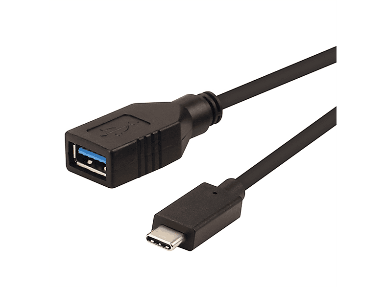ROLINE USB 3.2 Gen 1 Kabeladapter, USB Typ C - A, ST/BU, OTG USB 3.2 Kabel