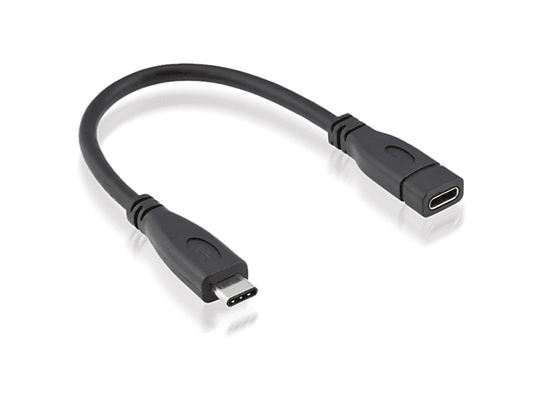 ROLINE USB 3.2 Gen 2 Typ C Kabelverlängerung, C-C, ST/BU USB 3.2 Kabel