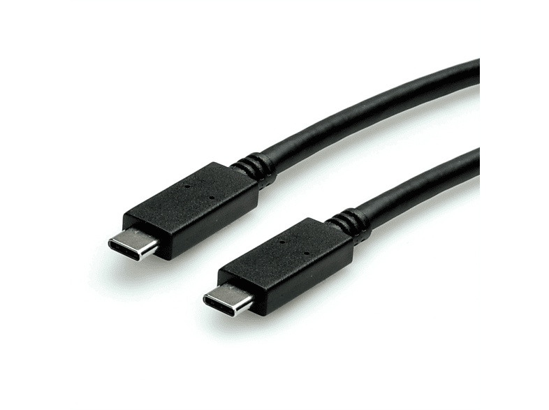 USB 3.2 USB ROLINE 3.2 GREEN Kabel, Kabel C-C, 2 ST/ST Gen